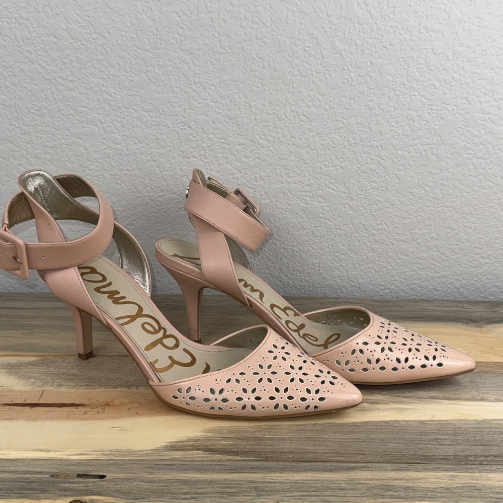 Sam Edelman Heels Pink Blush Size 8.5